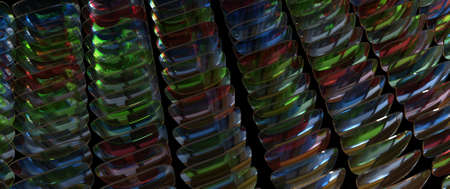 Eyeglasses lensesの写真素材