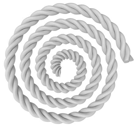 Twisted ropeの写真素材