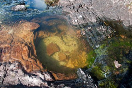 Basin on the top of Roraima plateau. Venezuelaの写真素材