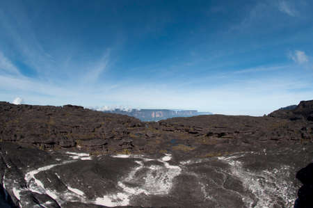 On the top of Roraima plateau. Venezuelaの写真素材