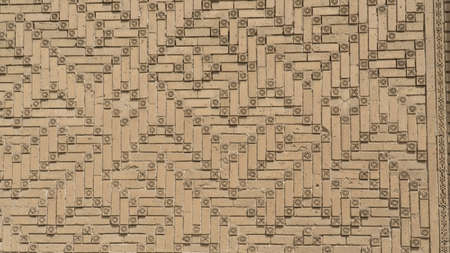 Ornament wall from ruins in Iraq