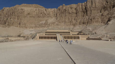 Mortuary Temple of Hatshepsut, Egypt. Africa