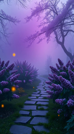 Portrait of a cat with green eyes lying on the grass.の写真素材