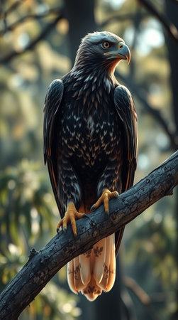 Bald Eagle (Haliaeetus leucocephalus)の写真素材