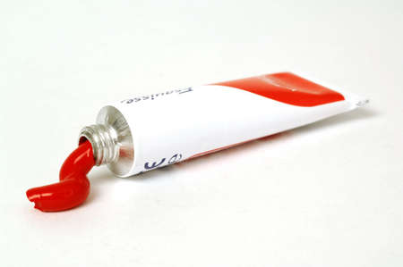 tubes of colorの写真素材