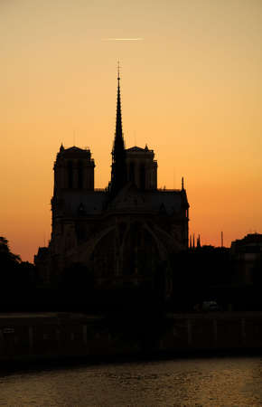  Notre-Dame of Paris cathedralの写真素材