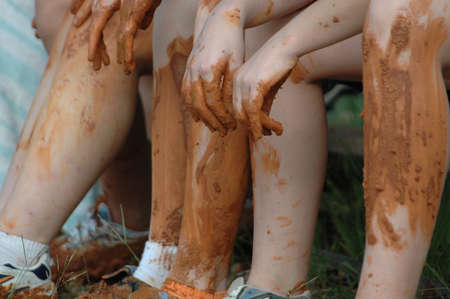 Muddy Legsの写真素材