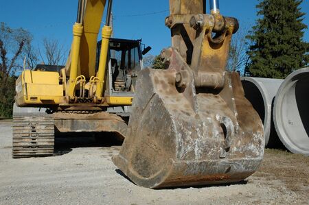 TrackHoeの写真素材