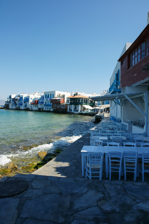 Mykonos island Greece.の写真素材