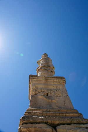 The statue of Athens Greece.の写真素材
