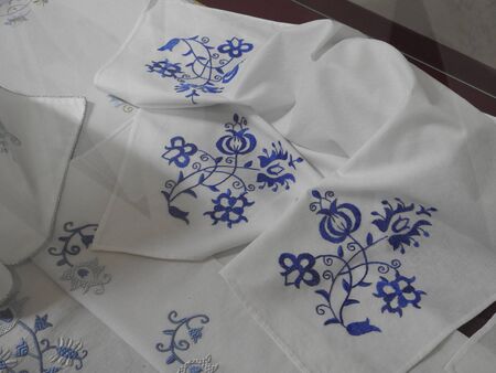 Traditional emroidery of hungarian culture