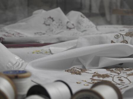 Traditional emroidery of hungarian culture
