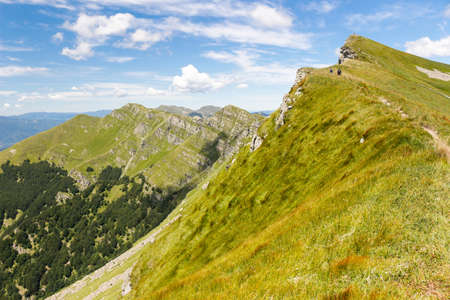 mountains of Italy: the range of Appenniniの写真素材
