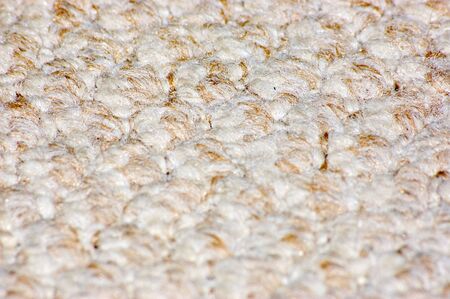 the texture and detail, close up of carpet piles and rugs / fabricの写真素材