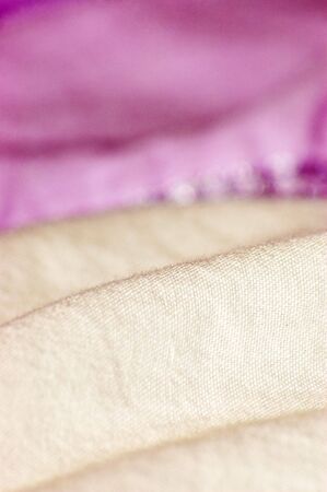 the texture and detail, close up of carpet piles and rugs / fabricの写真素材