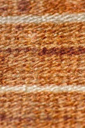 the texture and detail, close up of carpet piles and rugs / fabricの写真素材
