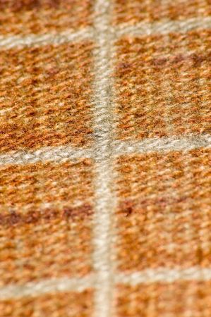 the texture and detail, close up of carpet piles and rugs / fabricの写真素材