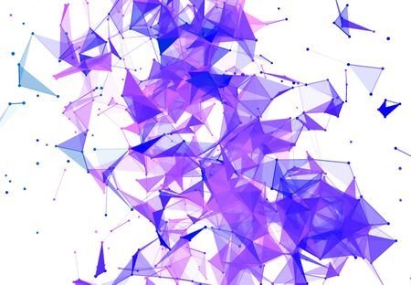 Triangles blood texture dots red background. Vector illustration for my design.