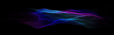 Node waveform topology. Infinity hud big data vibrate. Science bulge hills. Field of cyber dot...