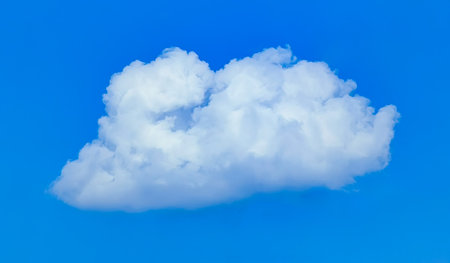 An isolated volume of soft steam, distributed into piles and connected into a single structure.