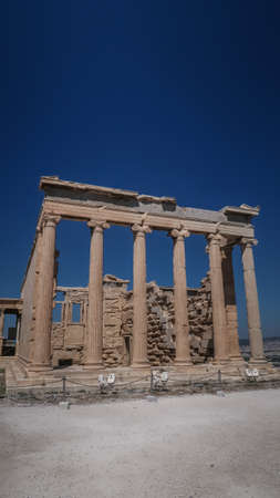 The Acropolis of Athens, Greece, with the Parthenon