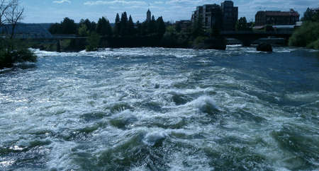 spokane river の写真素材