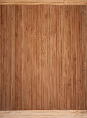 Background bamboo wood with a light frameの写真素材
