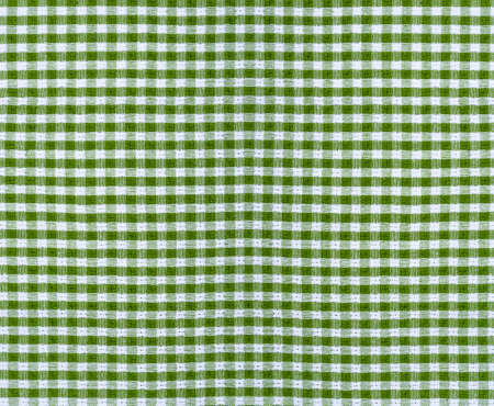 Checkered textile fabric material texture, closeup