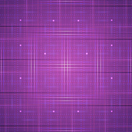Symmetrical abstract background in tones purple with the texture of lines and geometric elements vectorのイラスト素材