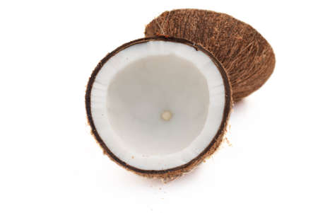 Coconut Split in Half