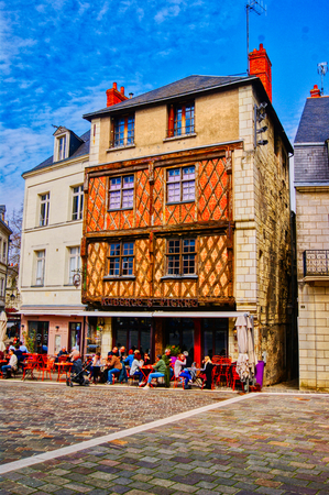 Place de Saumurのeditorial素材