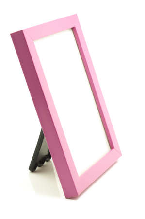 retro color wood photo frameの写真素材