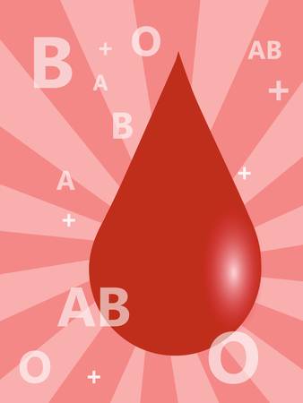 Blood donate backgroundのイラスト素材