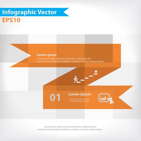 Colorful vector design for workflow layout, diagram, number options, web design, infographics のイラスト素材