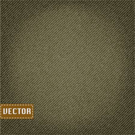 Clean khaki fabric texture,vector EPS10のイラスト素材
