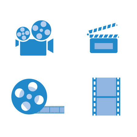 Movie entertainment icon vector design illustration.のイラスト素材