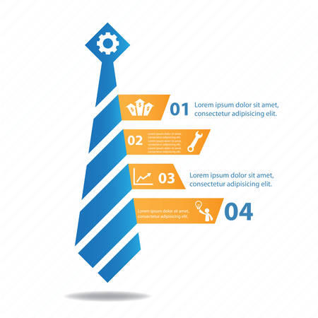 Colorful vector design for workflow layout, diagram, number options, web design, presentation template, infographics.のイラスト素材