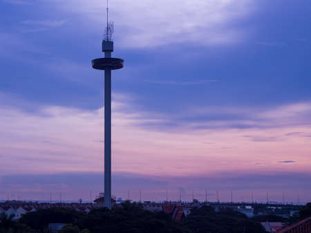 MALACCA, MALAYSIA - NOVEMBER 15,2014: Melaka Tower at Malacca city, Malaysia. のeditorial素材