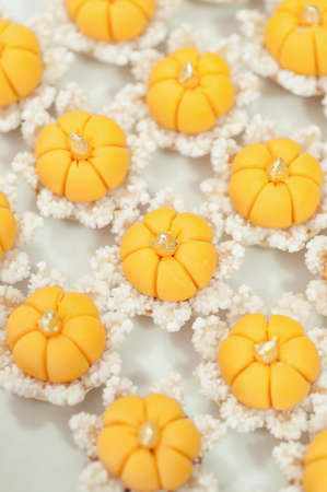 Thai dessert, Ja-Mong-Koot, The Chief Crown famous use in important ceremony such as weddingsの写真素材