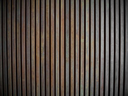 Dark brown wood plank background.の写真素材