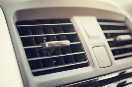 Car air condition colour tone processedの写真素材
