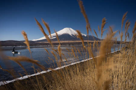 Mount Fuji with at Yamanaka Lake