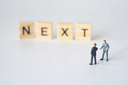 Businessmen talking about to next business plan. Business concept of planning.の写真素材