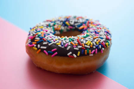 Donut with sprinkles