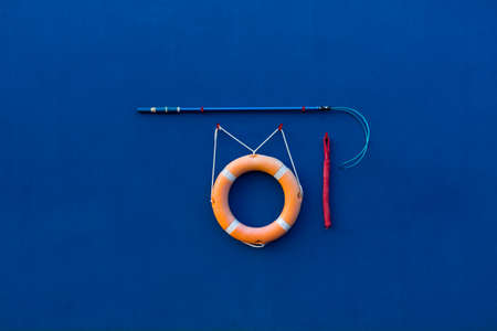 Lifebouy and life saving equipment.の写真素材