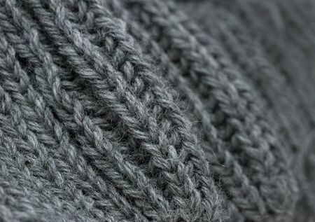 background from knitted wool.depth of fieldの写真素材