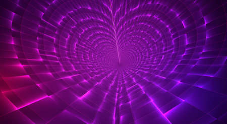 Abstract 3d vector background. space flashes, tunnel and whirlwinds.