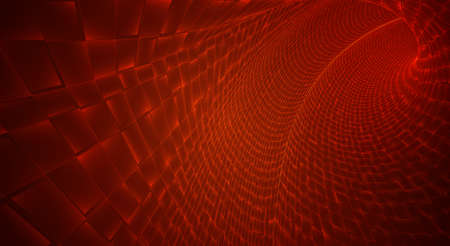Abstract 3d vector background. space flashes, tunnel and whirlwinds.