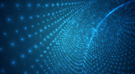 Abstract 3d vector background. space flashes, tunnel and whirlwinds.