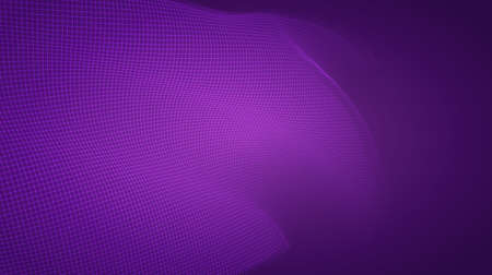 abstract vector 3d background with bends and waveのイラスト素材